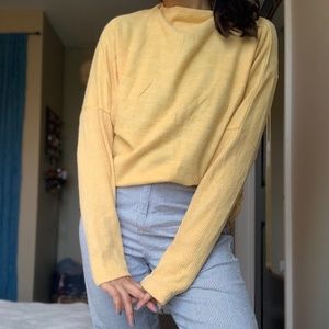 baby yellow soft sweater